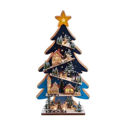 Деревянная ёлка 60 см - купить в Николаевском